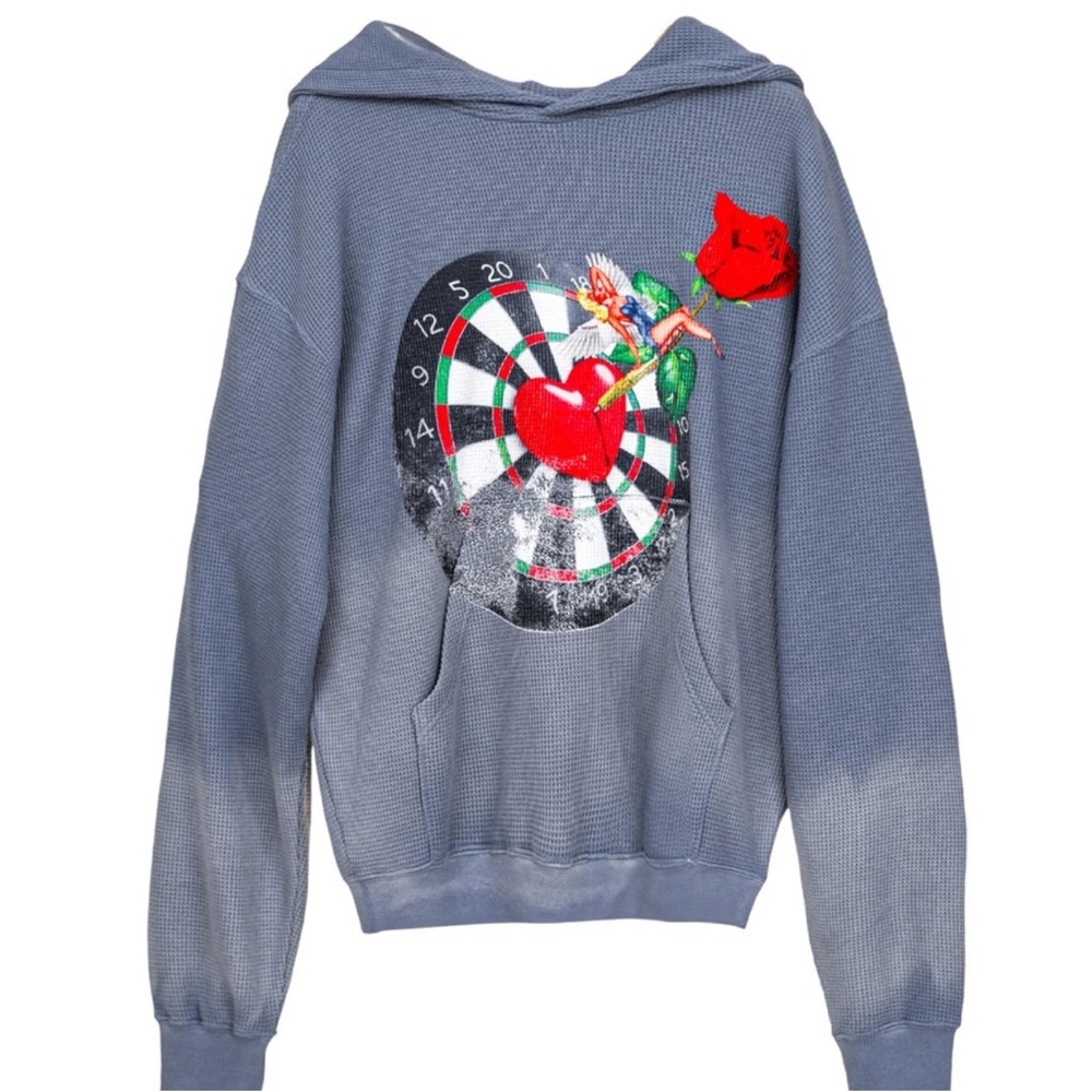 Boys Lie bull’s-eye hoodie and sweat pant